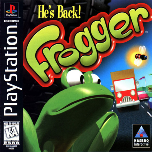 Frogger (USA) Cover